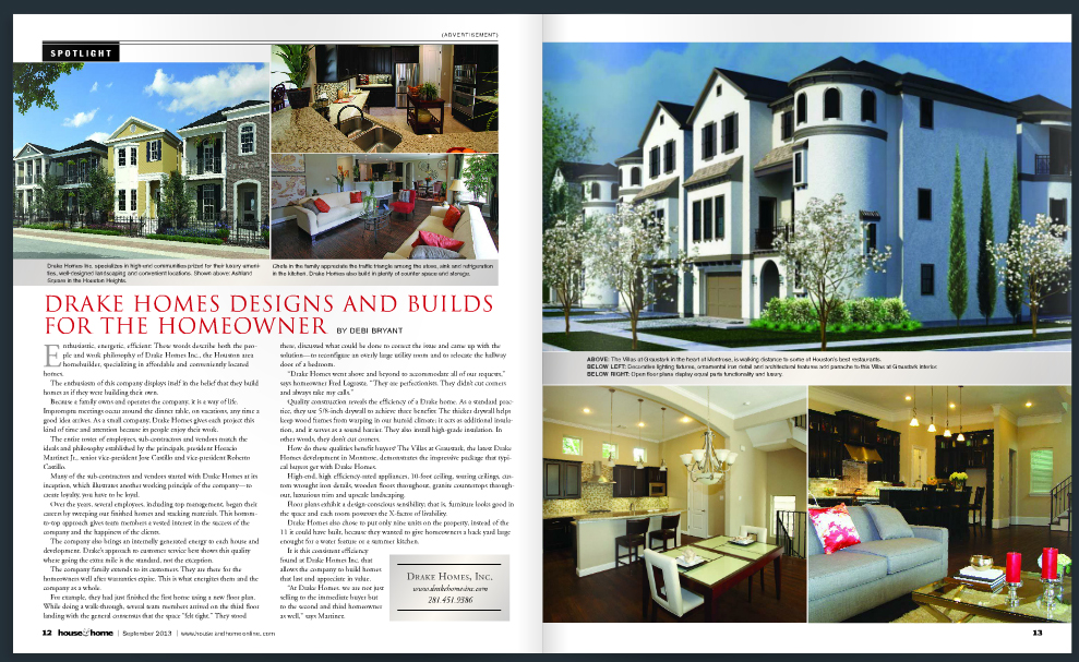Houston House and Home article